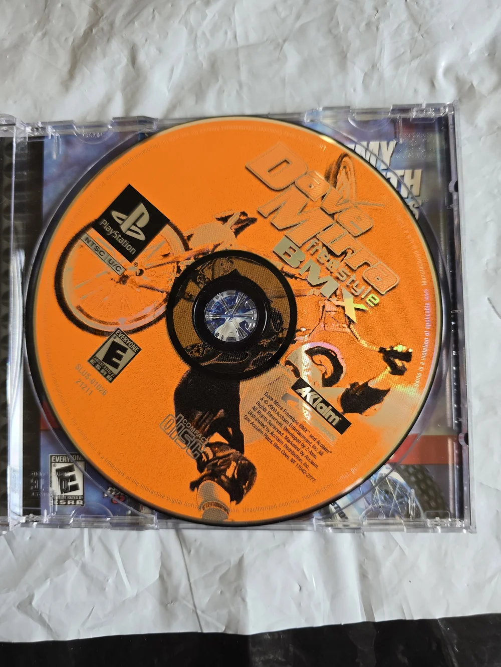 Dave Mirra Freestyle BMX - Sony Game (Blue) Like New Absolutely No Scratches